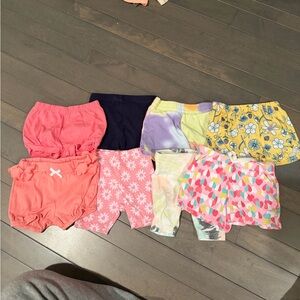 Colorful Kids Shorts Set